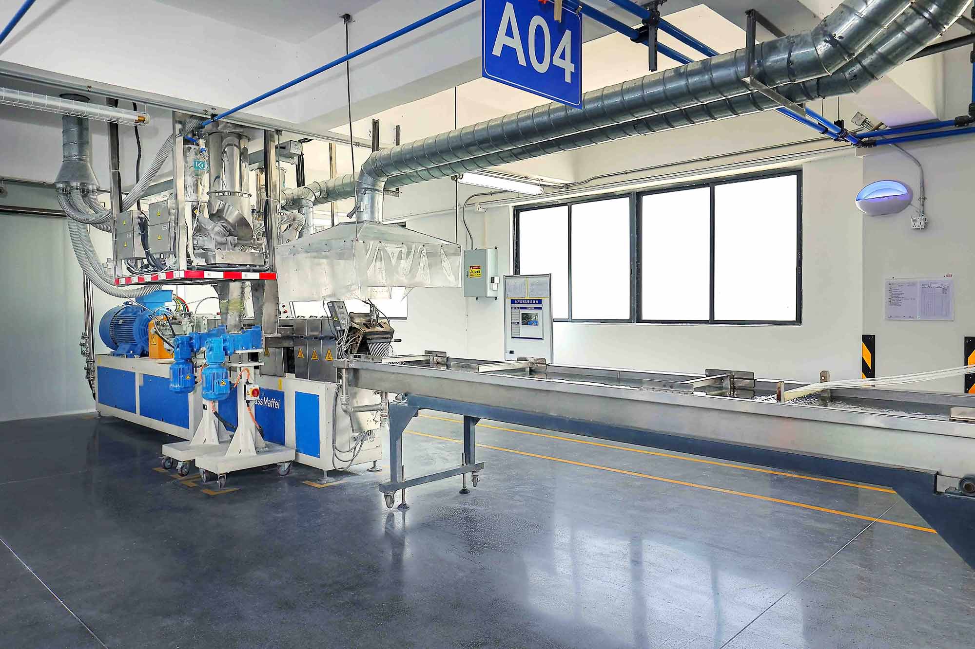 imported production equipment